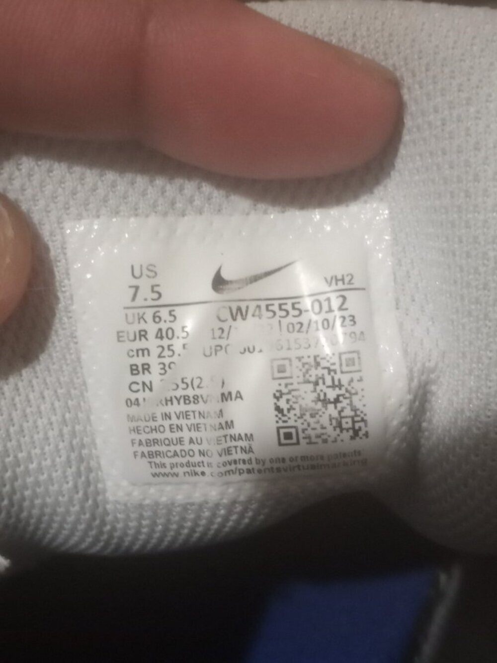 Nike Air Max Shoes Mens Size 7.5 White Blue CW4555-012 Running Sneakers Athletic - Picture 2 of 13
